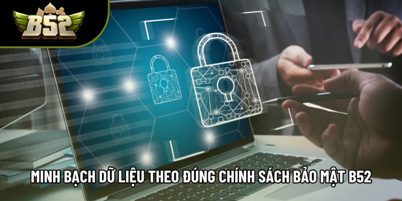 Minh bạch dữ liệu theo đúng chính sách bảo mật B52 Minh bạch dữ liệu theo đúng chính sách bảo mật B52