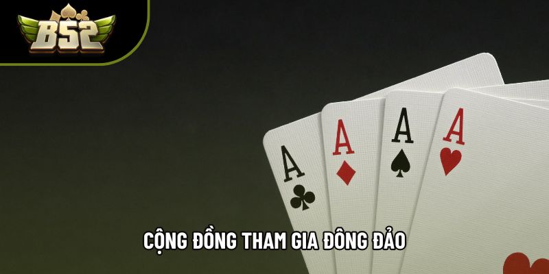 Cộng đồng tham gia đông đảo